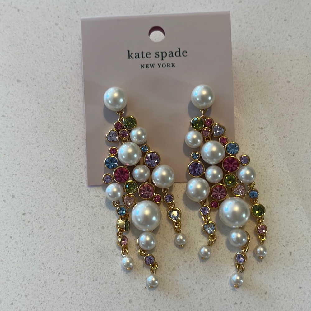 New Kate Spade earrings. Never worn.